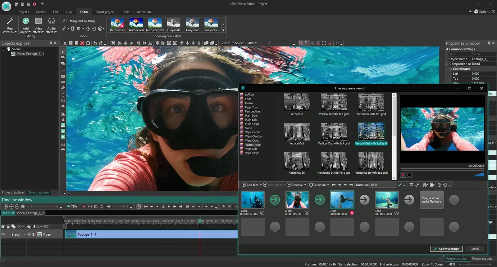 Projek 42 content editing for short-form video